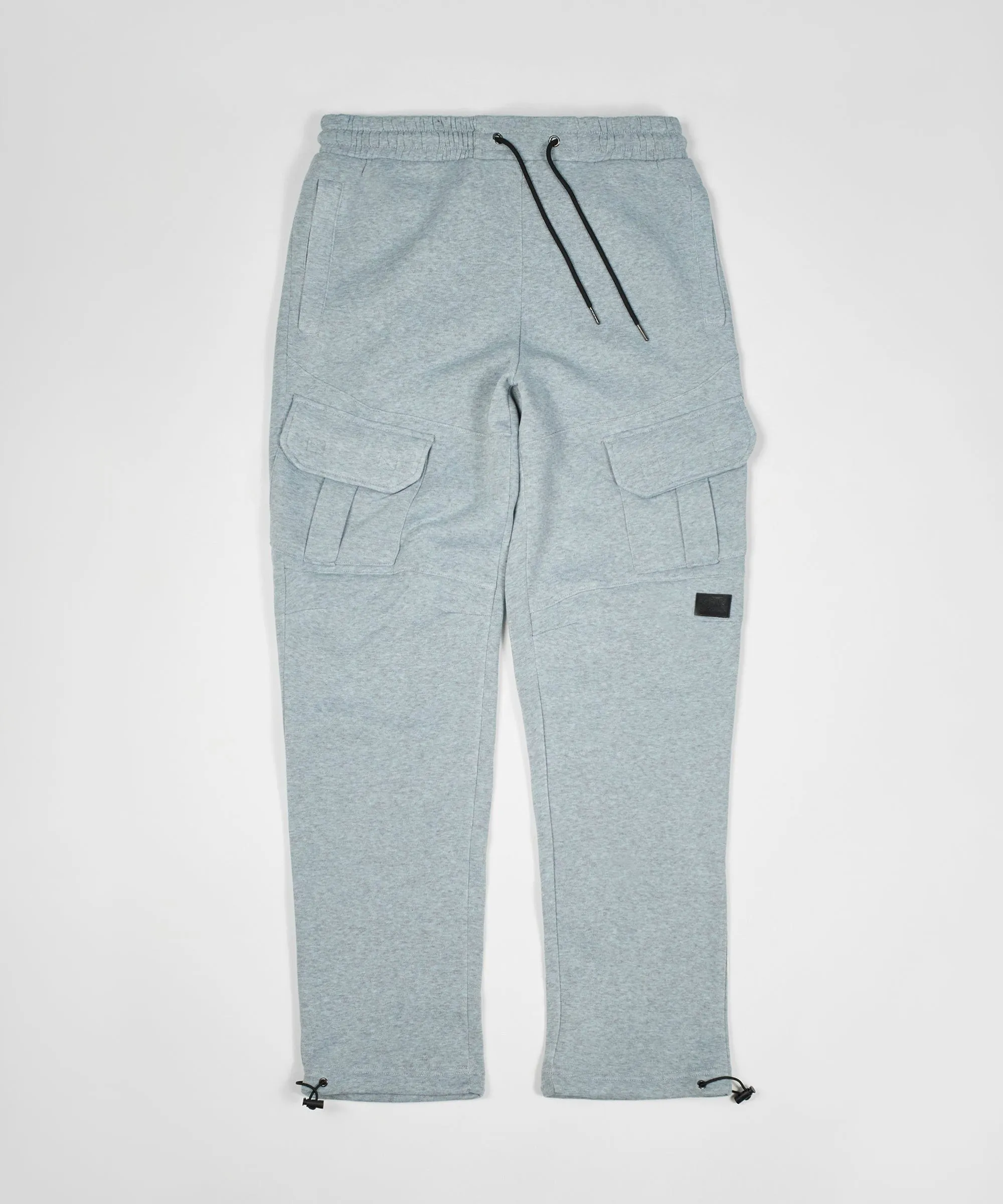 Banks Relaxed Fit Fleece Cargo Pants - Grey