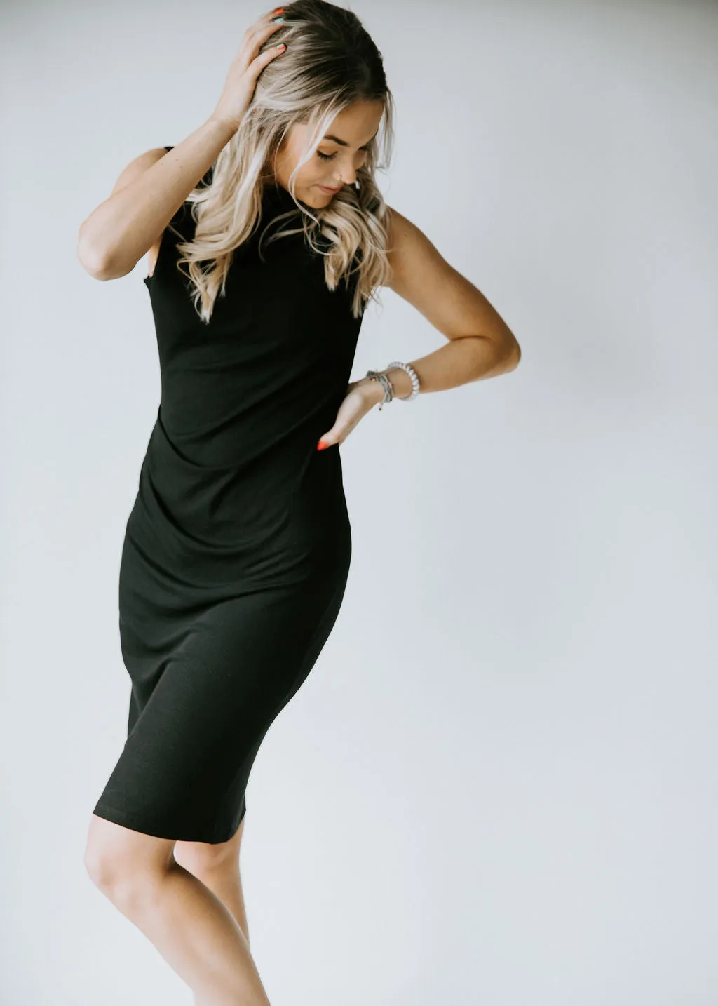 Betsey Ribbed Knit Midi Dress FINAL SALE