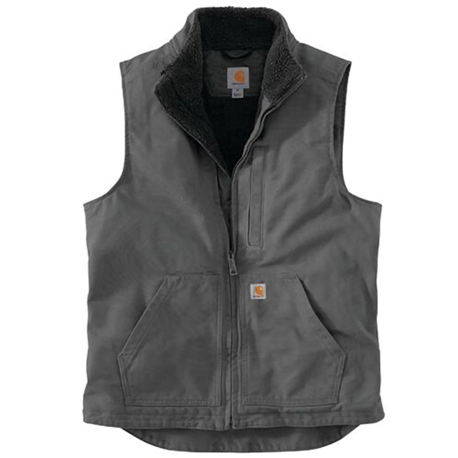 Carhartt Men's Washed Duck Mock Neck Vest