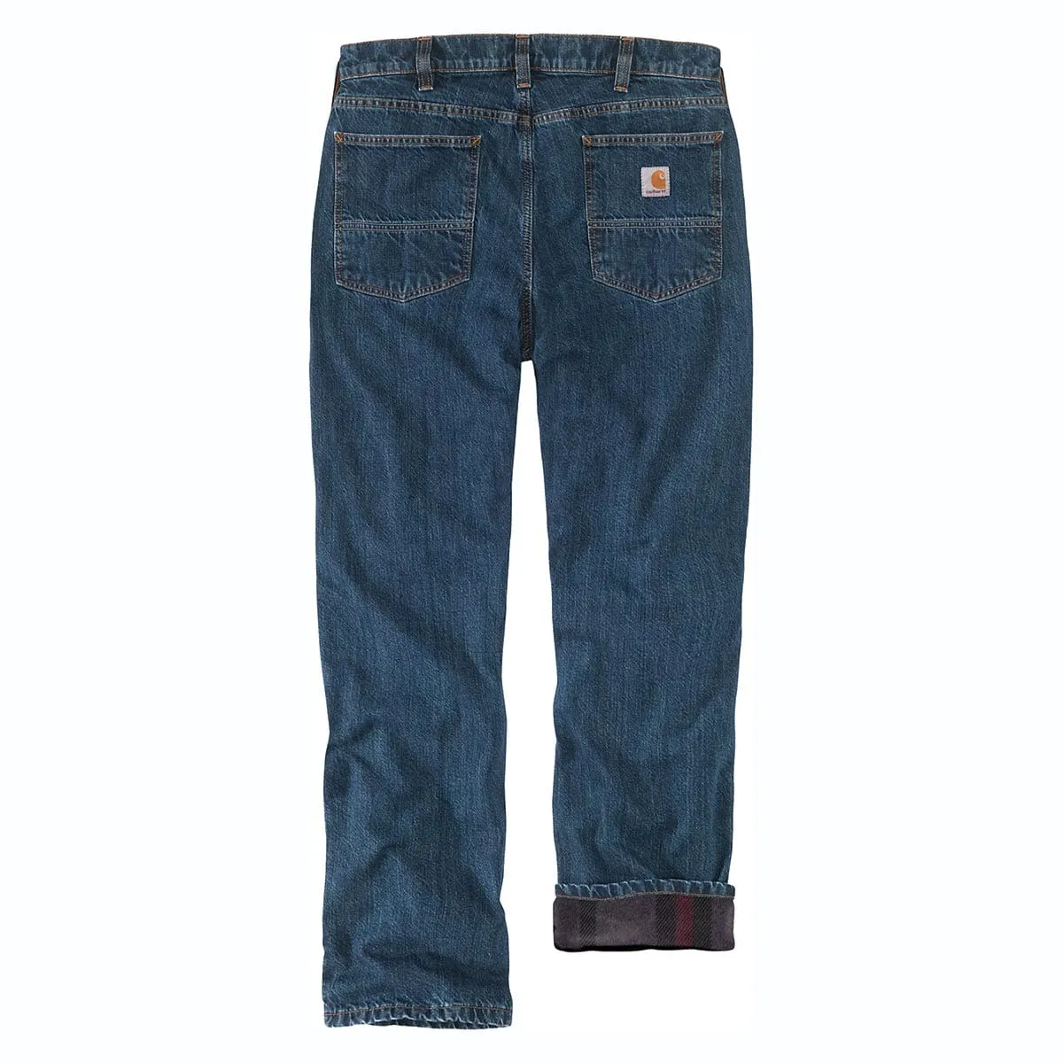 Carhartt Relaxed Fit Flannel-Lined 5-Pocket Jean