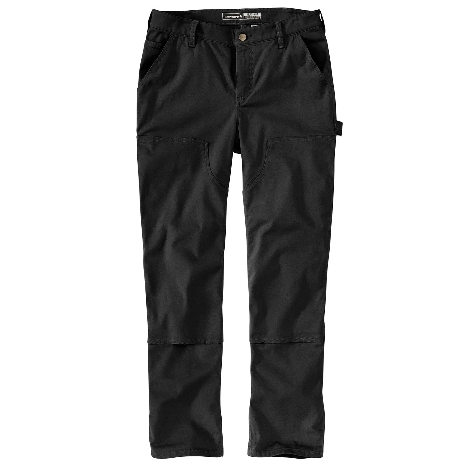 Carhartt Women's Rugged Flex® Double-Front Canvas Pant_Black