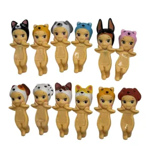 classic Sonny Angel HIPPERS Cat Life Series - 18 Pcs Blind Box - Mini Figure Blind Box Clearance! Dog Time Series 1 Pc