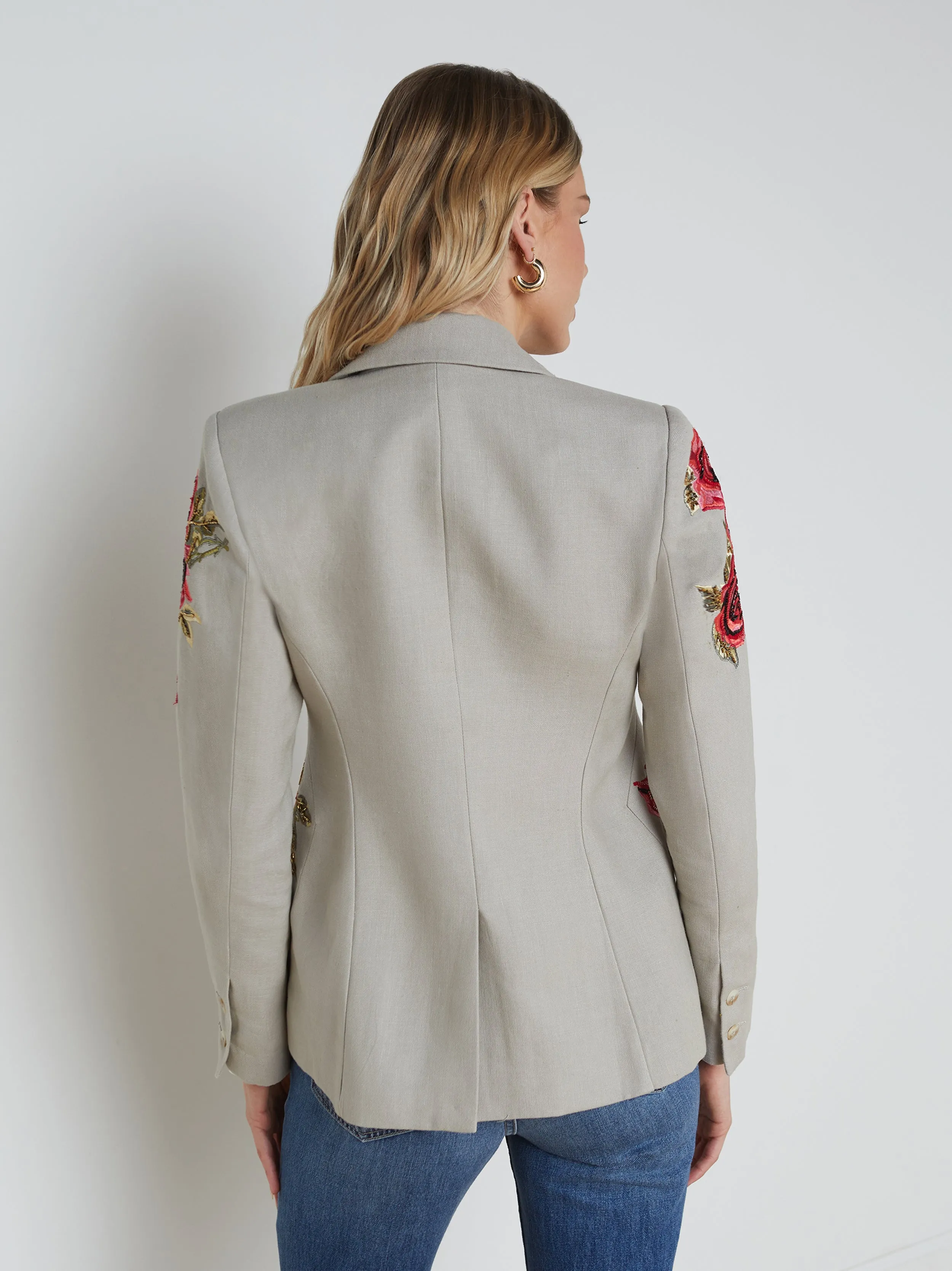 Clementine Embroidered Blazer