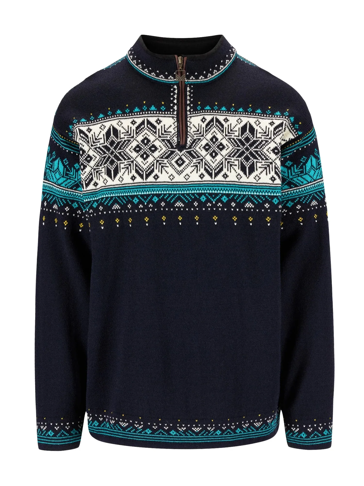 Dale of Norway | Blyfjell Swweater | Men's | Navy/Off White/Peacock