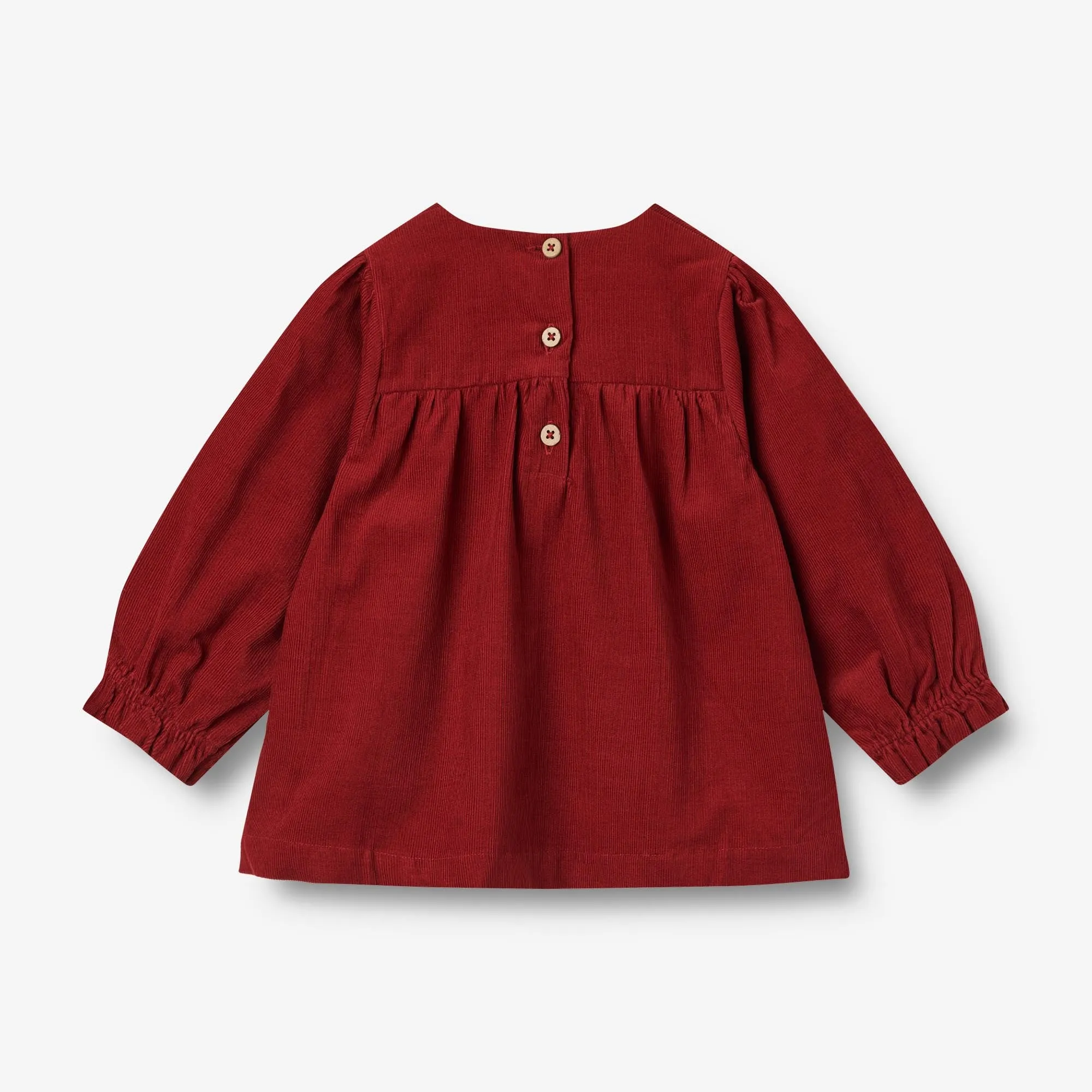 Dress L/S Elvira - cherry red