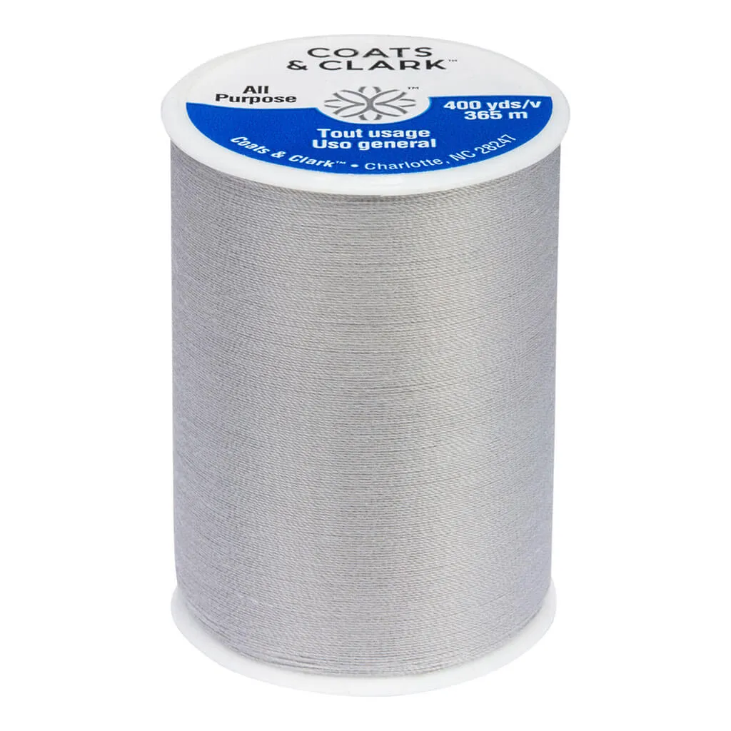 Dual Duty All Purpose Thread 400yds, Nugrey