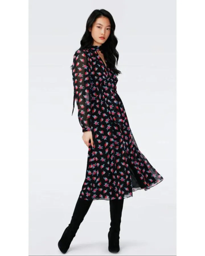 DVF Erica Midi Dress