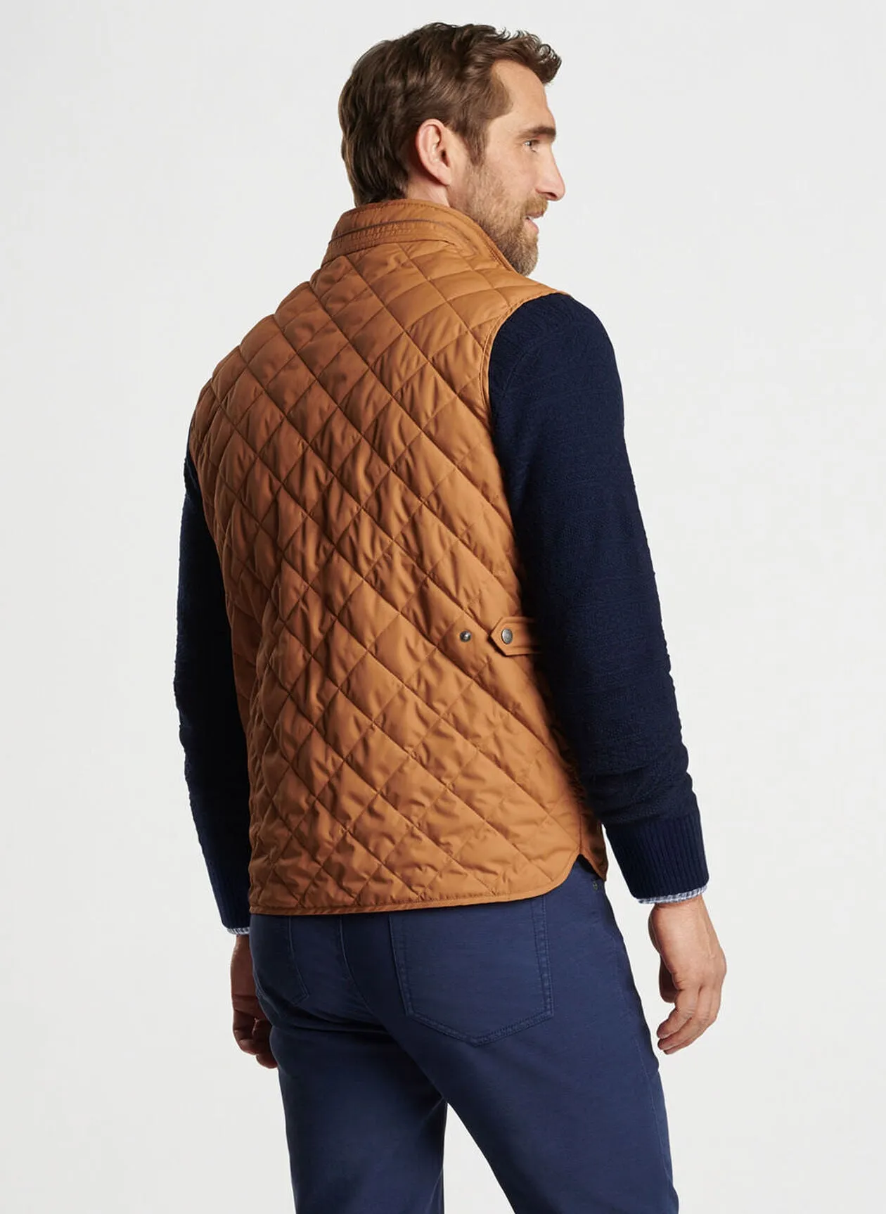 Essex Vest by Peter Millar - British Tan