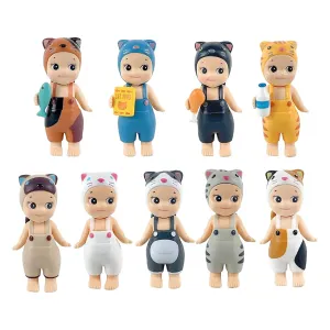 everyday 18 Pcs Blind Box Sonny Angel HIPPERS Cat Life Series - Bunny Sonny Angel, Sonny Angel Babies Free Shipping, Sonny Angel Dog Cat Life Series