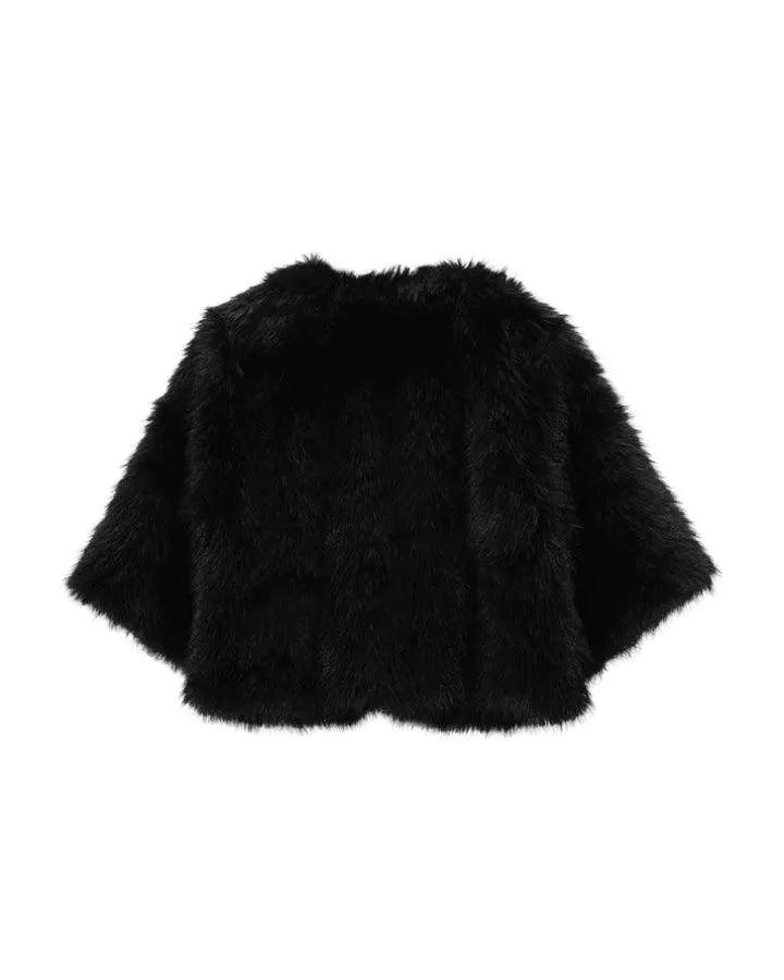 Faux Fur Crop Nirvana Jacket