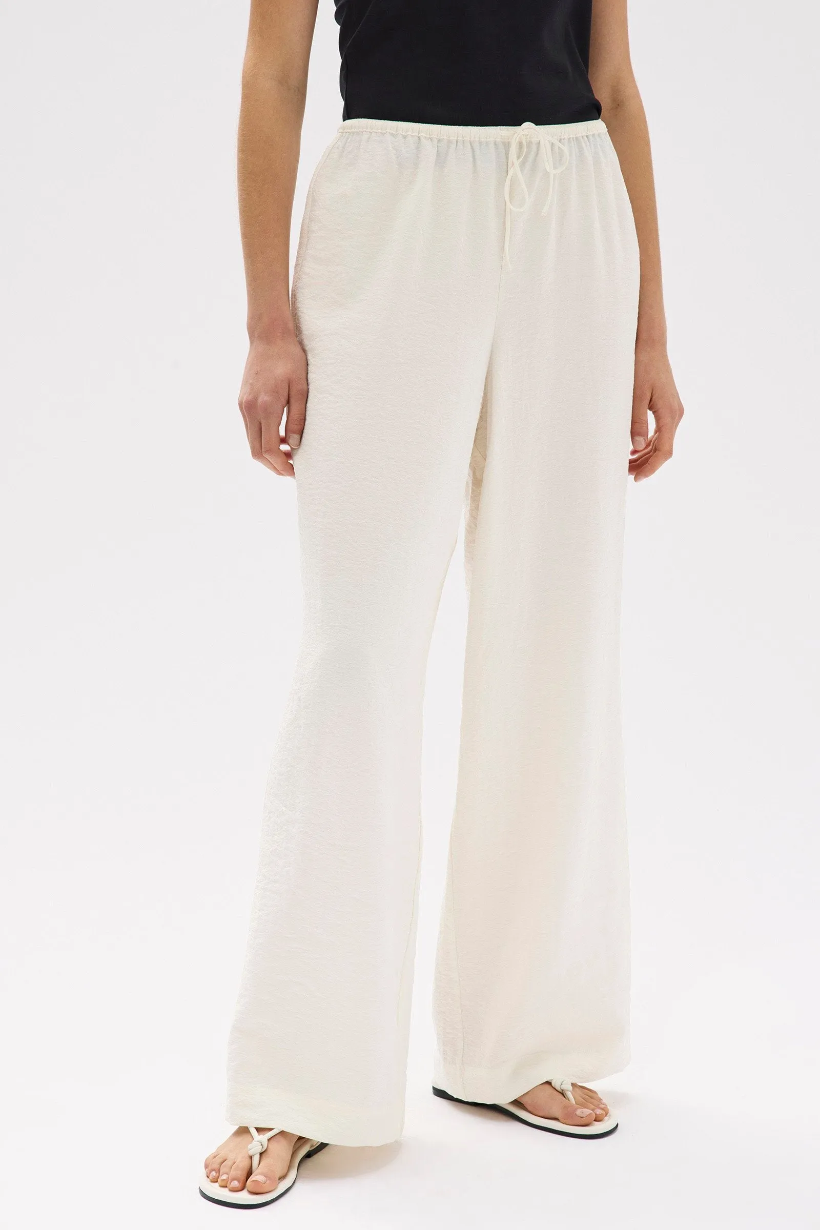 Heather Silk Blend Pant