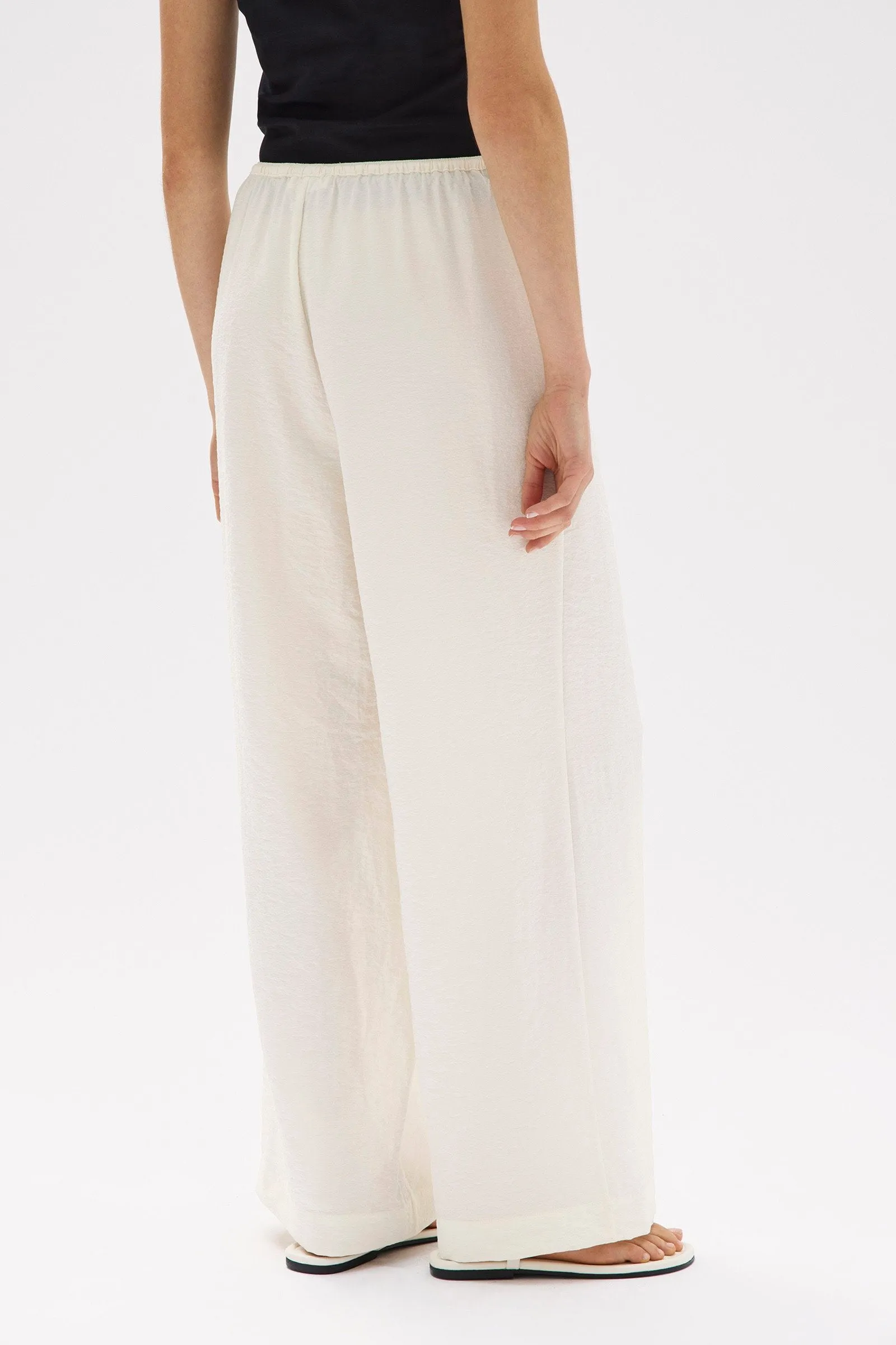 Heather Silk Blend Pant