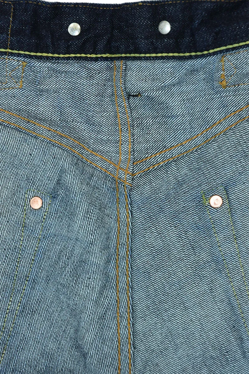 Jean Engineering Denim Overalls「Loose Fit Model」