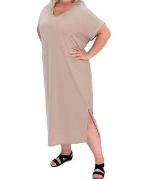 Ladies Plain Maxi Dress