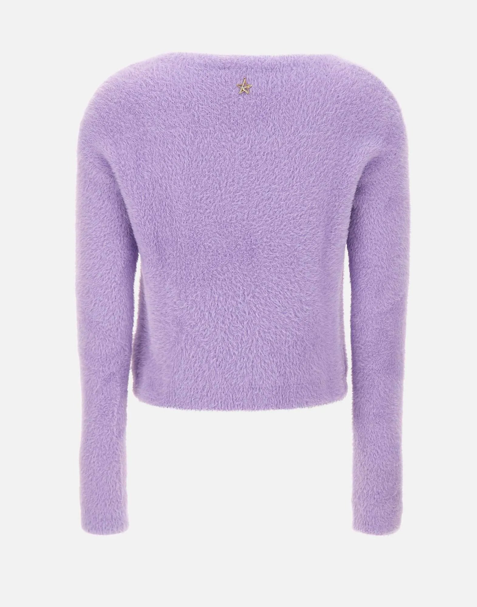 Lilac Fur Effect Sweater for Women