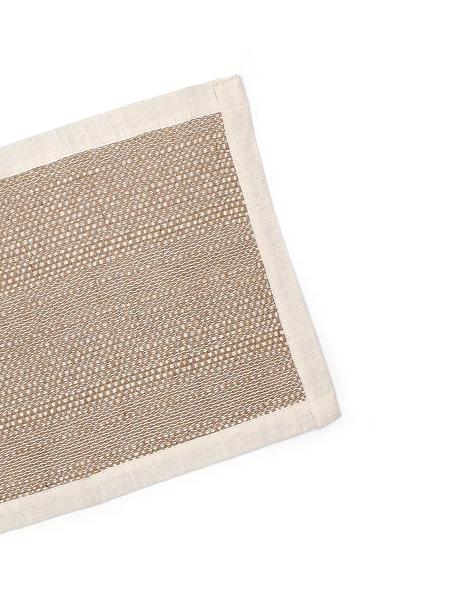 Mararikulam Placemat Set Of 2 Placemats (Beige)