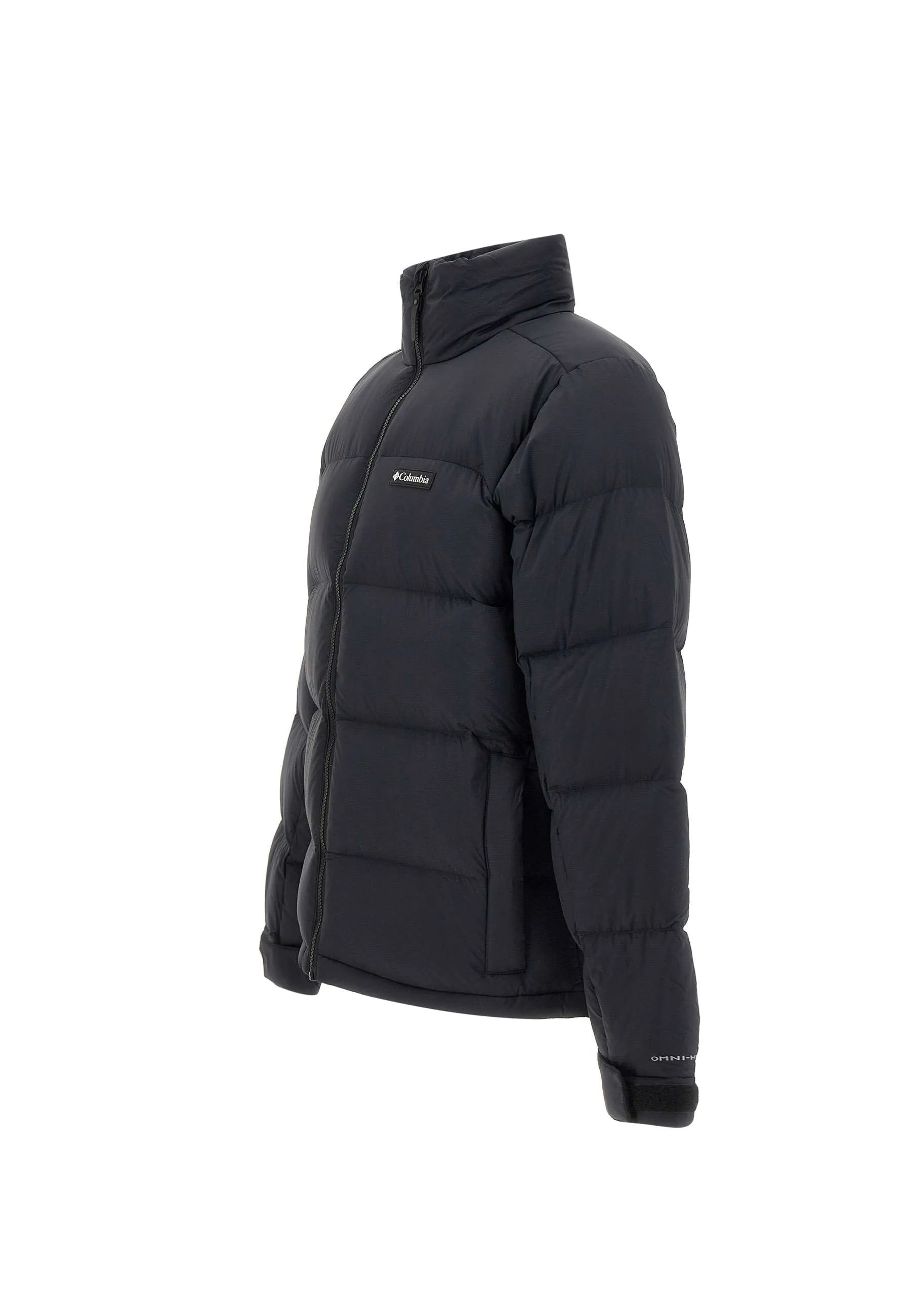 Men's Down Jacket Black and Gold Interior