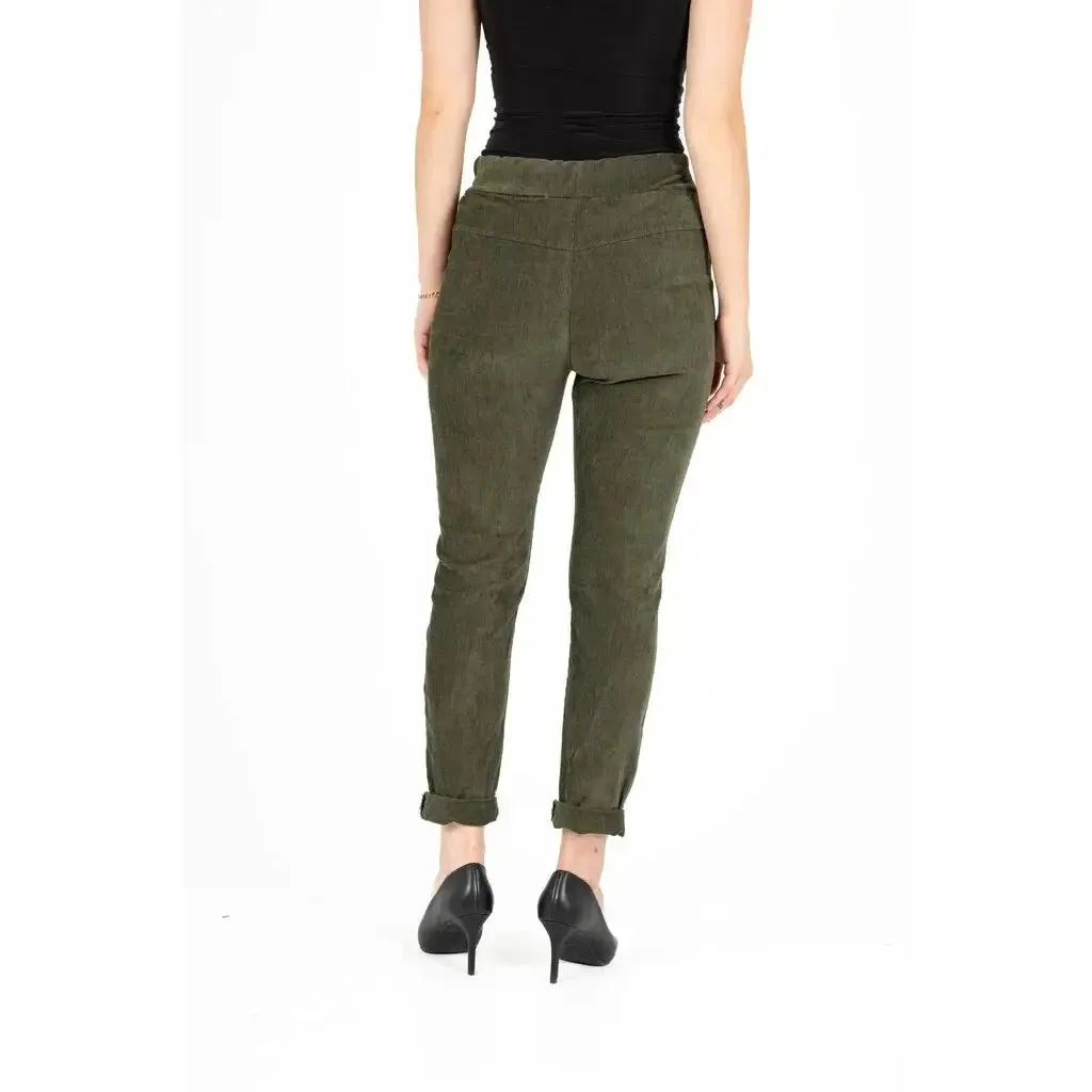 Olive Branch Woven Pant