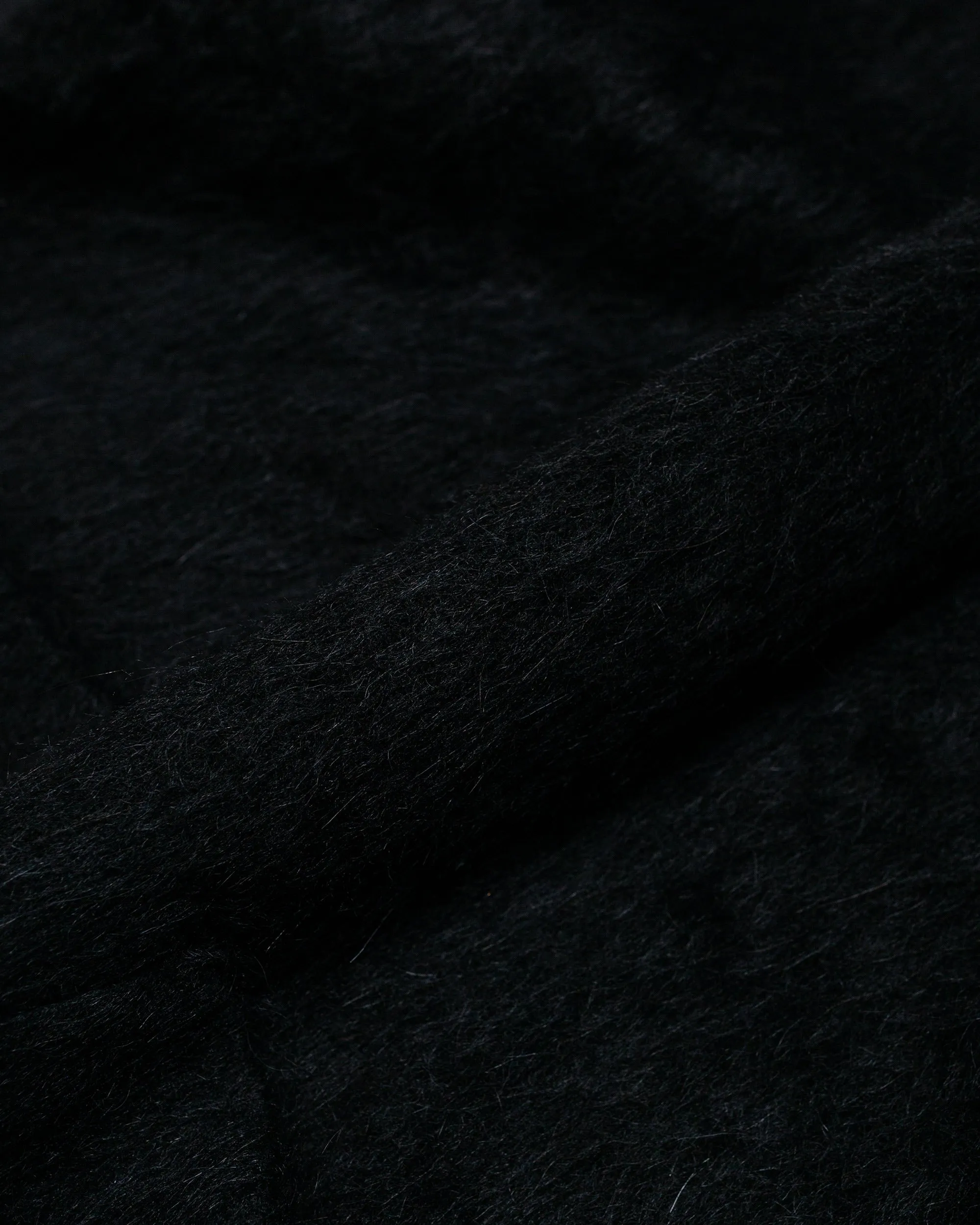 Our Legacy Cardigan Black Mohair