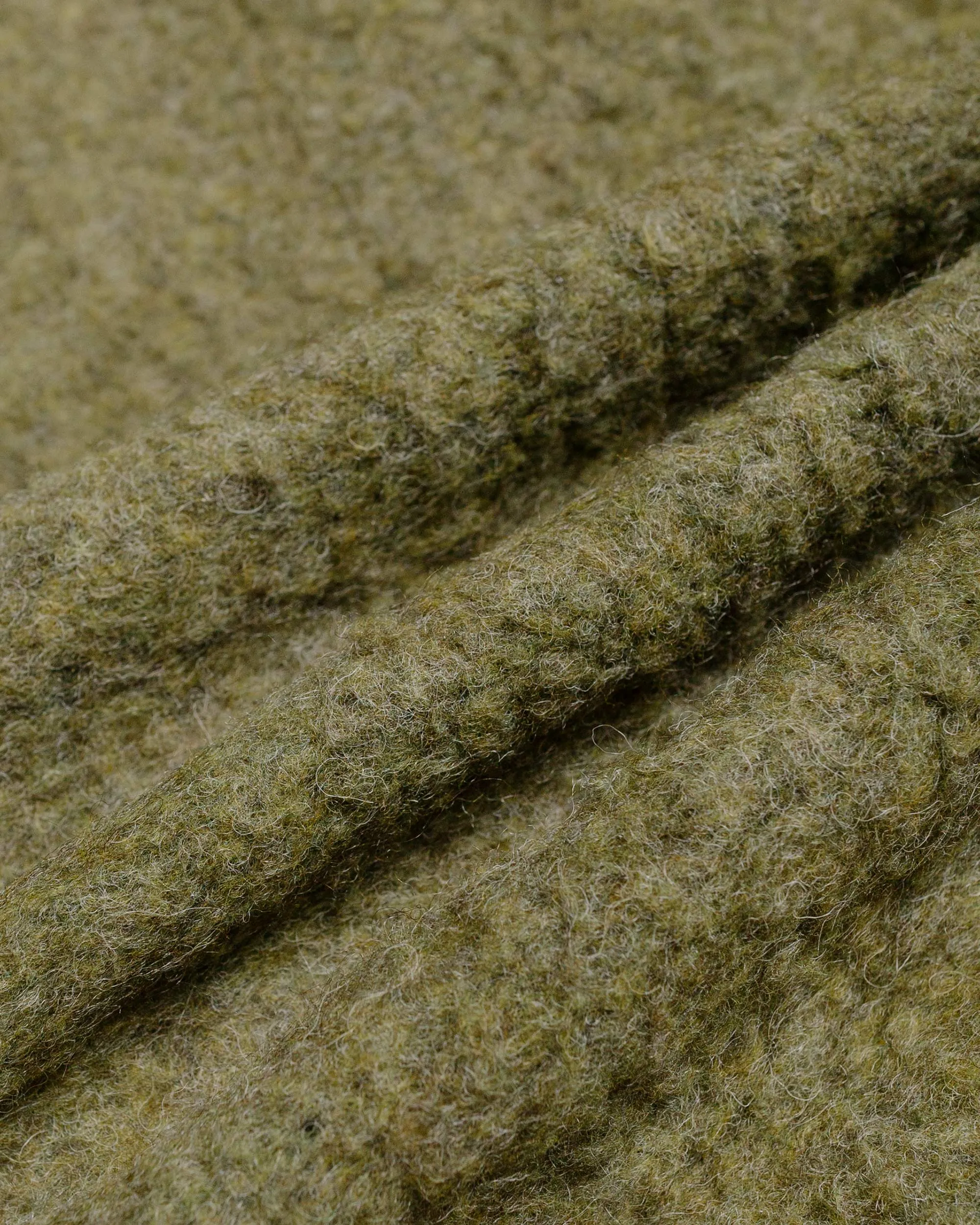 Our Legacy Cardigan Fresh Moss Tumble Wool