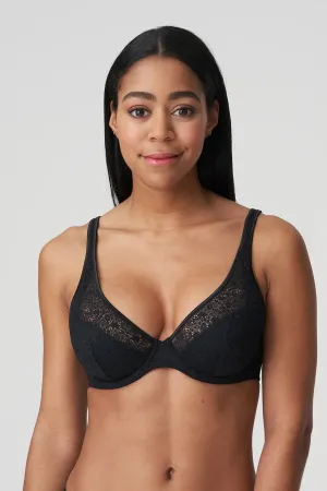 PrimaDonna Twist Epirus Half Padded Plunge Bra - Black