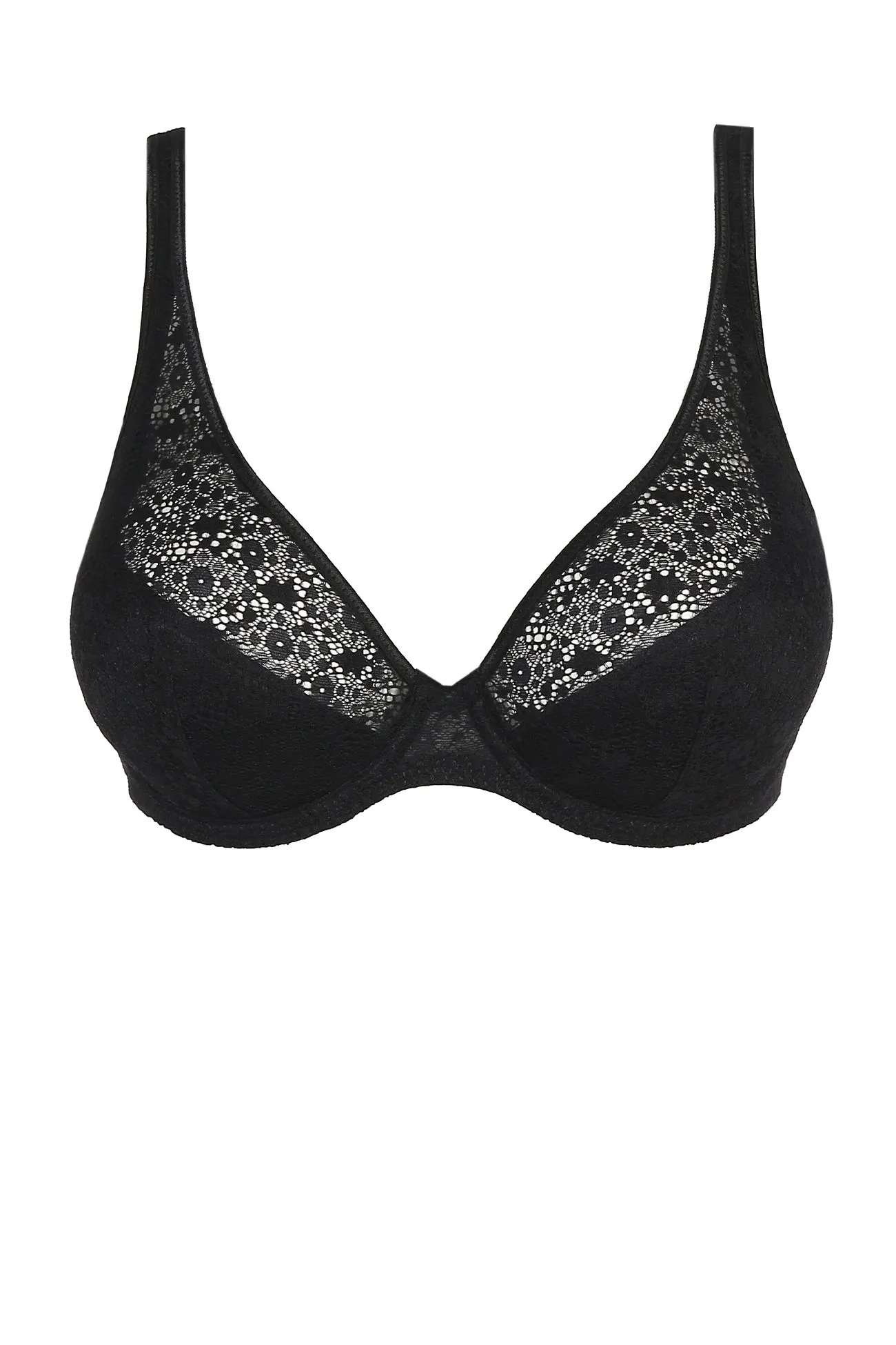 PrimaDonna Twist Epirus Half Padded Plunge Bra - Black