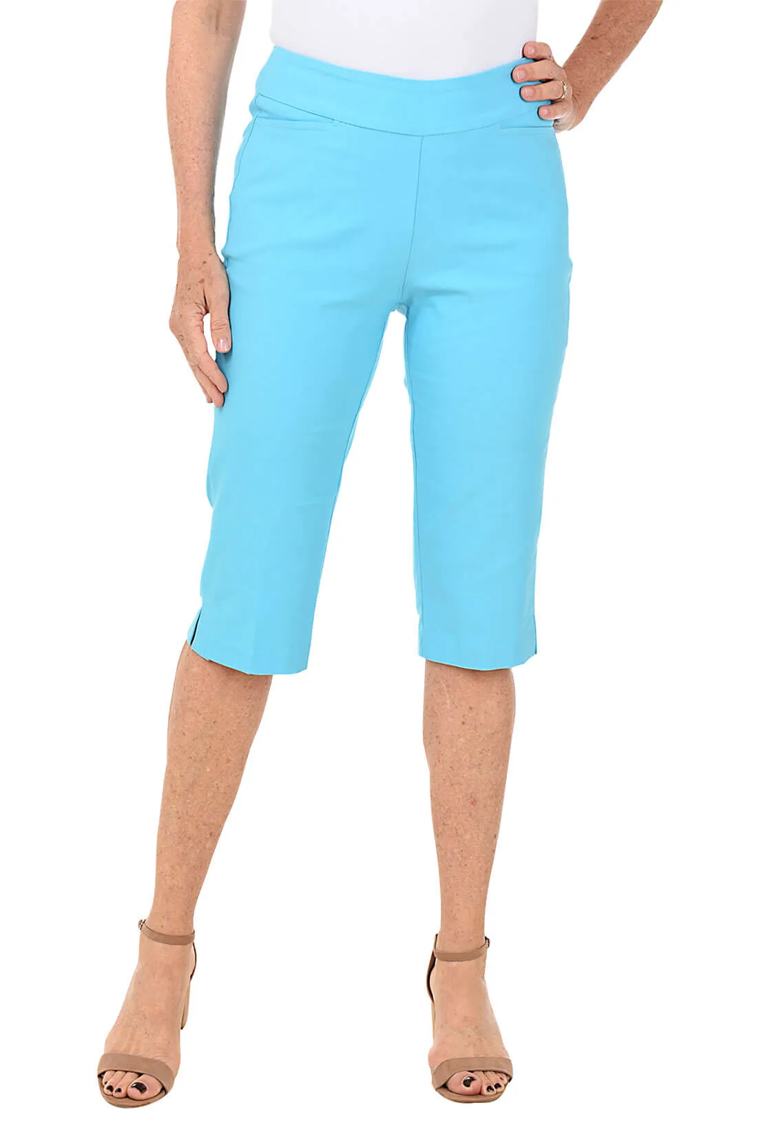 Pull-On Clamdigger Crop Pant