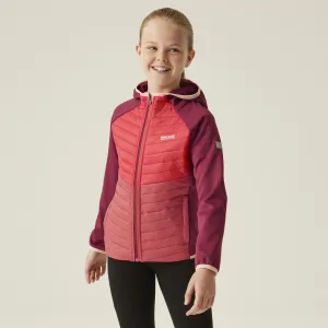 Regatta Kids Kielder Hybrid VIII Jacket - Rumba Red/Red Sky - 15-16YRS