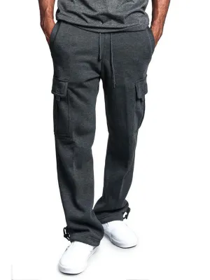 TEEK - Mens Cargo Sweatpants Trousers