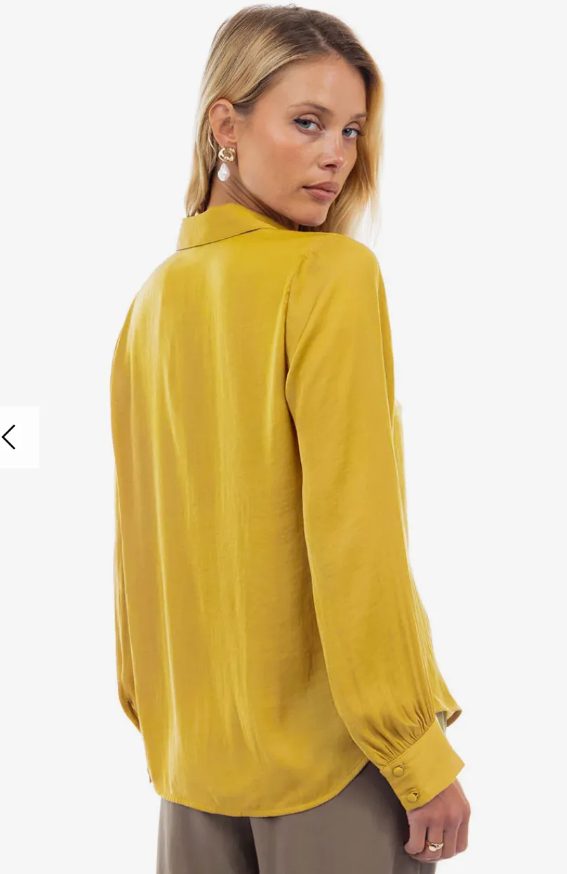 The Lia top- Gold Yellow