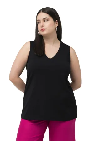 Ulla Popken Tank Top in Black