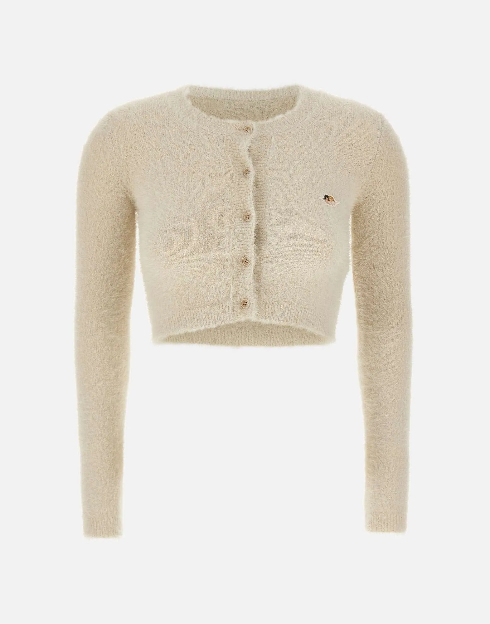 Very Soft Plush Cropped Cardigan