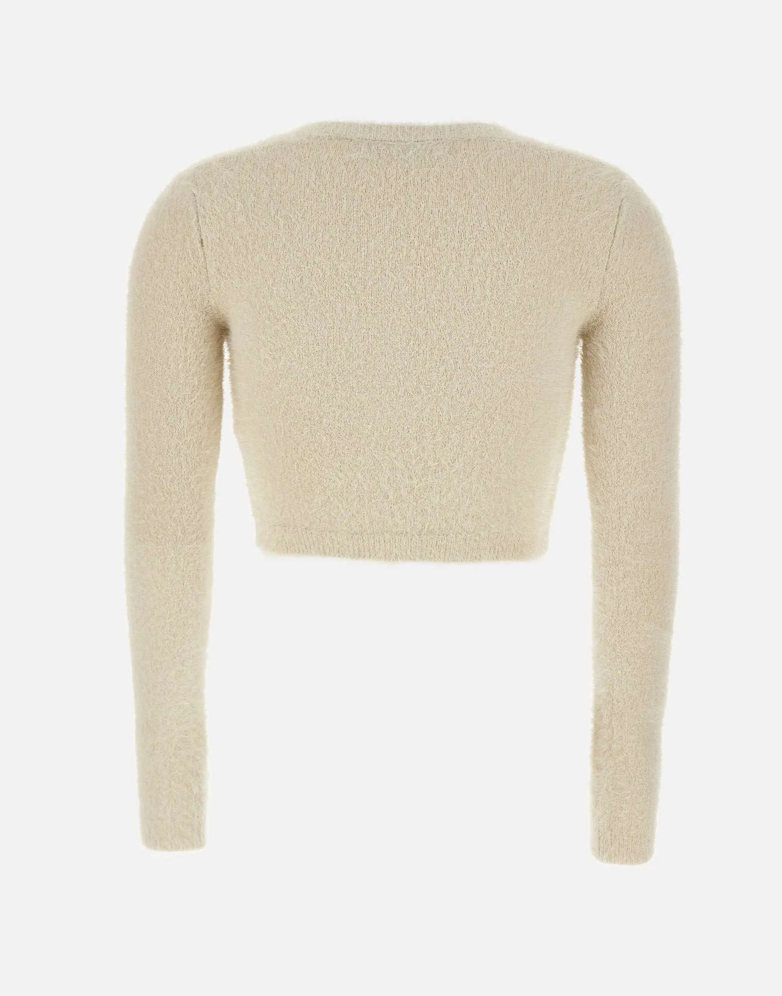 Very Soft Plush Cropped Cardigan