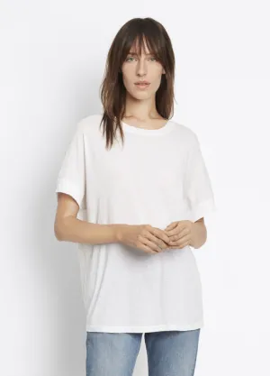 Vince Short Sleeve Cocoon Tee White