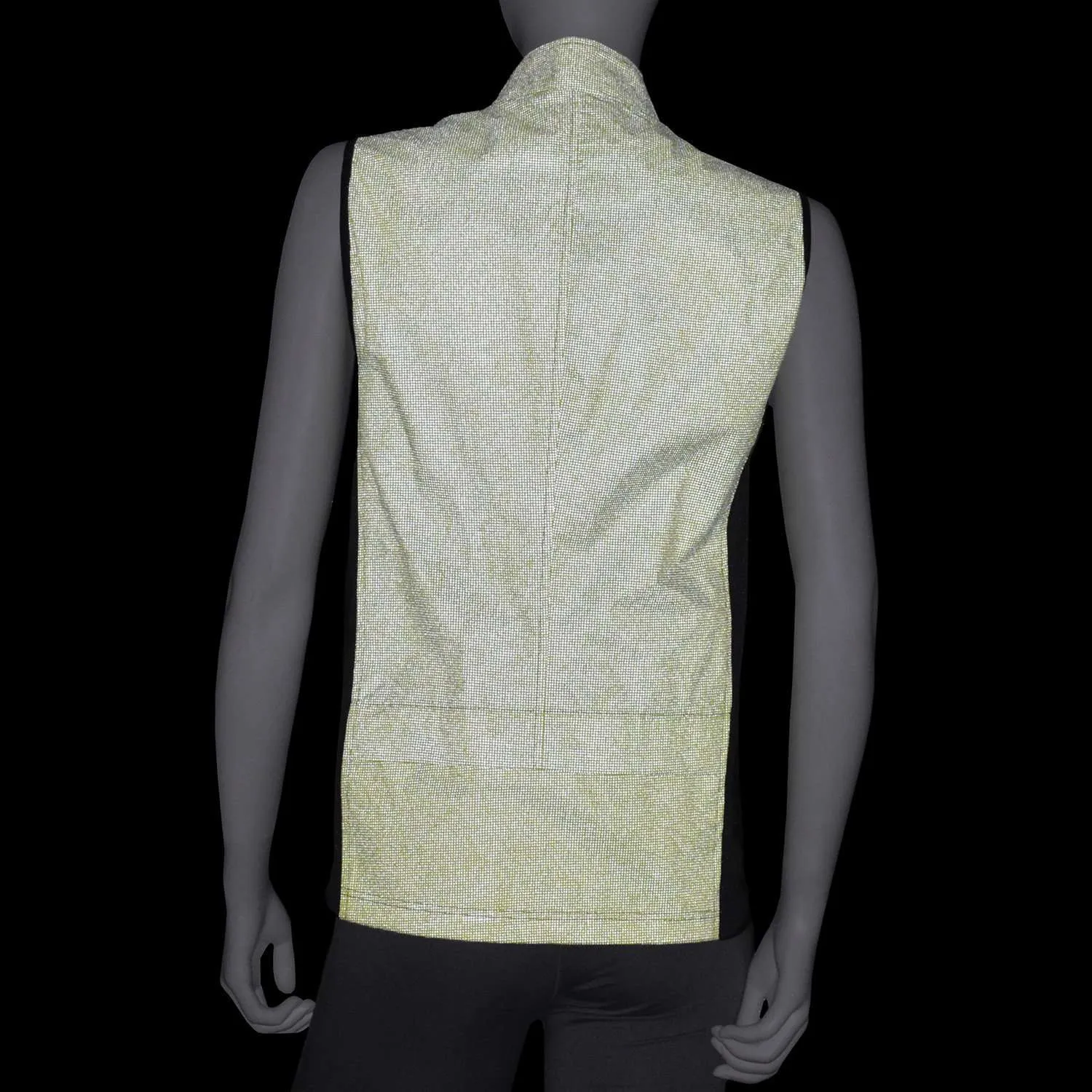 Women's Newport Packable Reflective Vest in Flo Lime